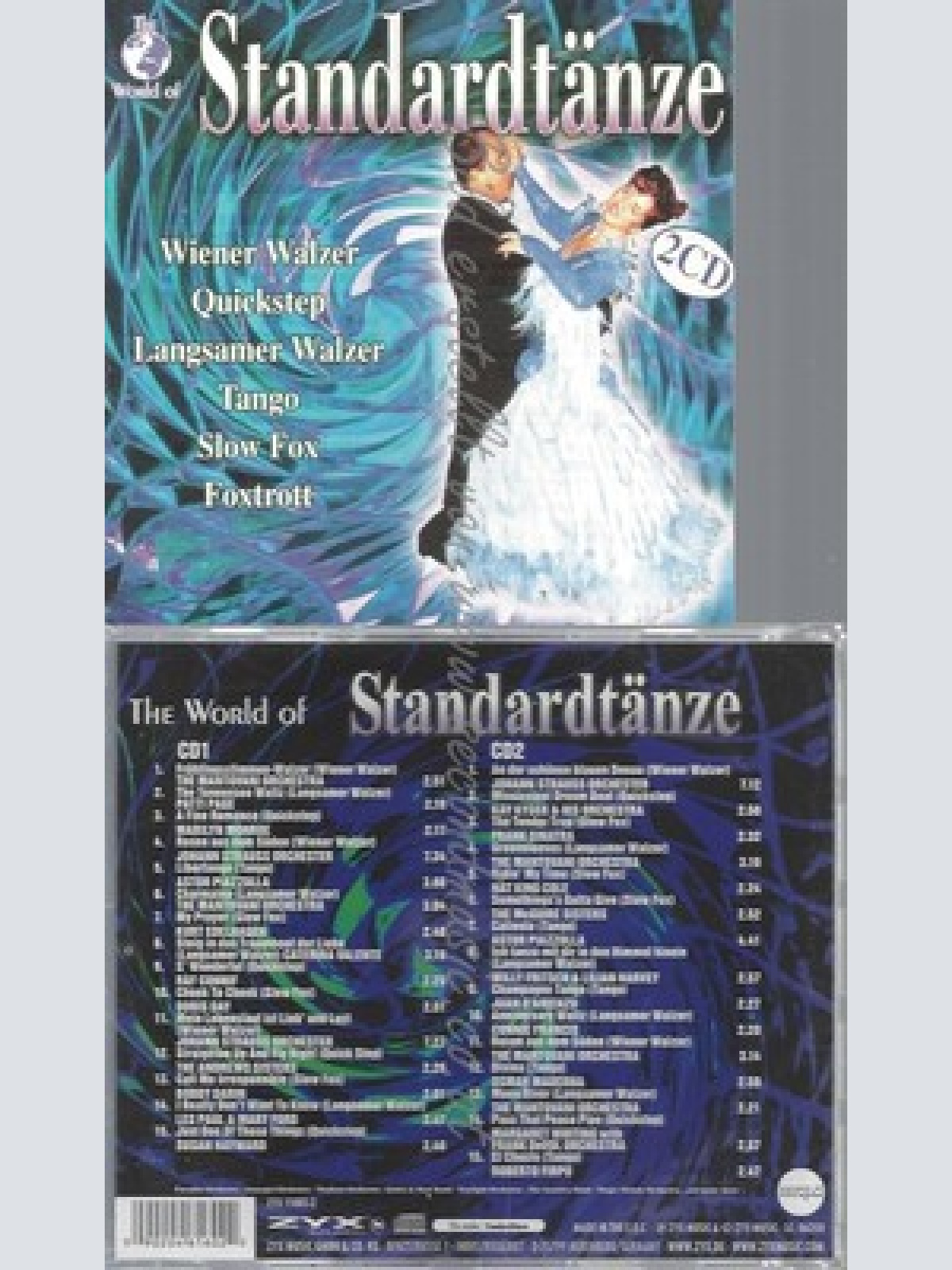 CD--VARIOUS -- --2CD -- WORLD OF STANDARDTAENZE