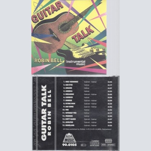 CD--GUITAR TALK--ROBIN BELL--