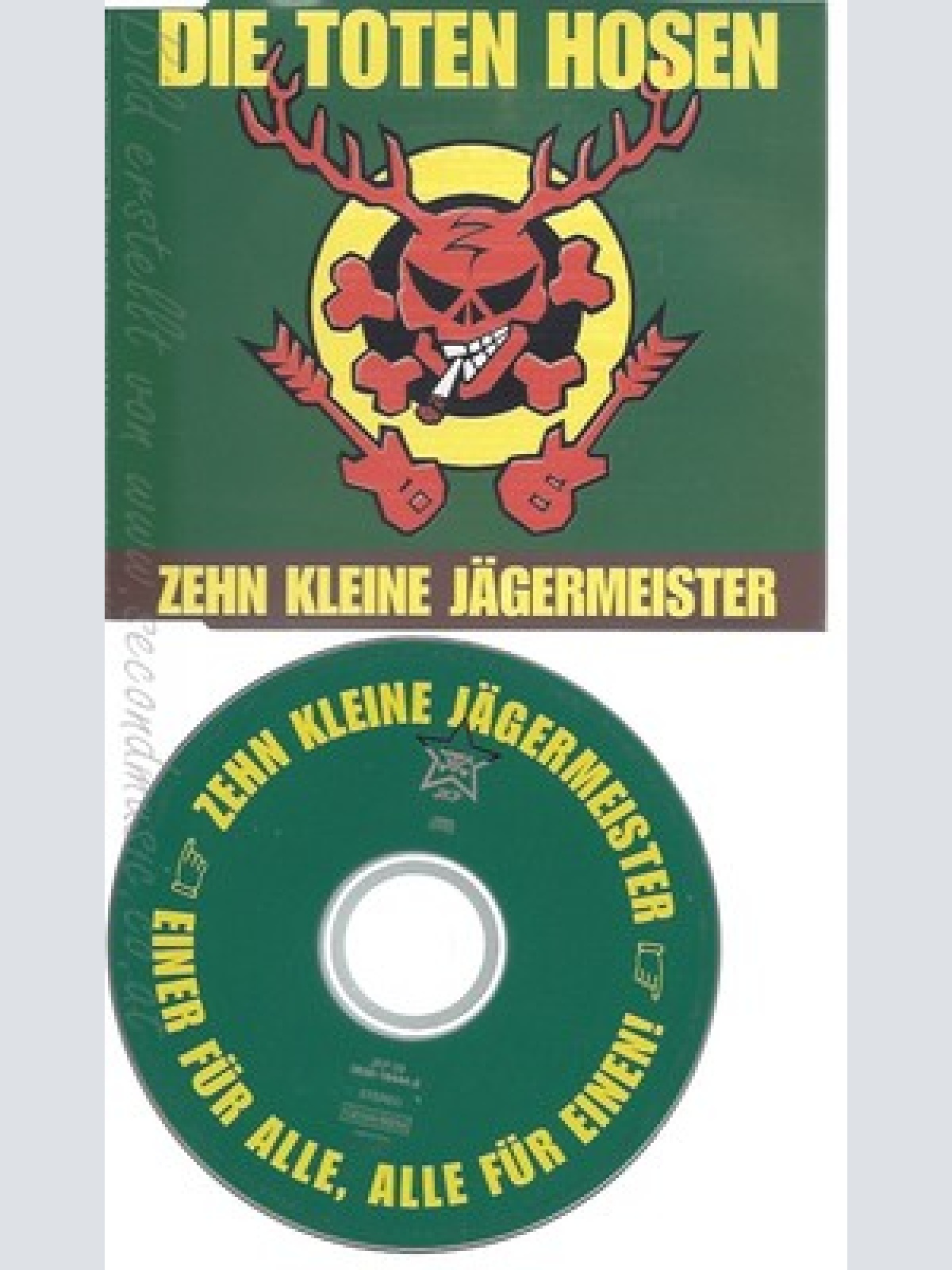 CD--DIE TOTEN HOSEN -- --- ZEHN KLEINE JAEGERMEISTER