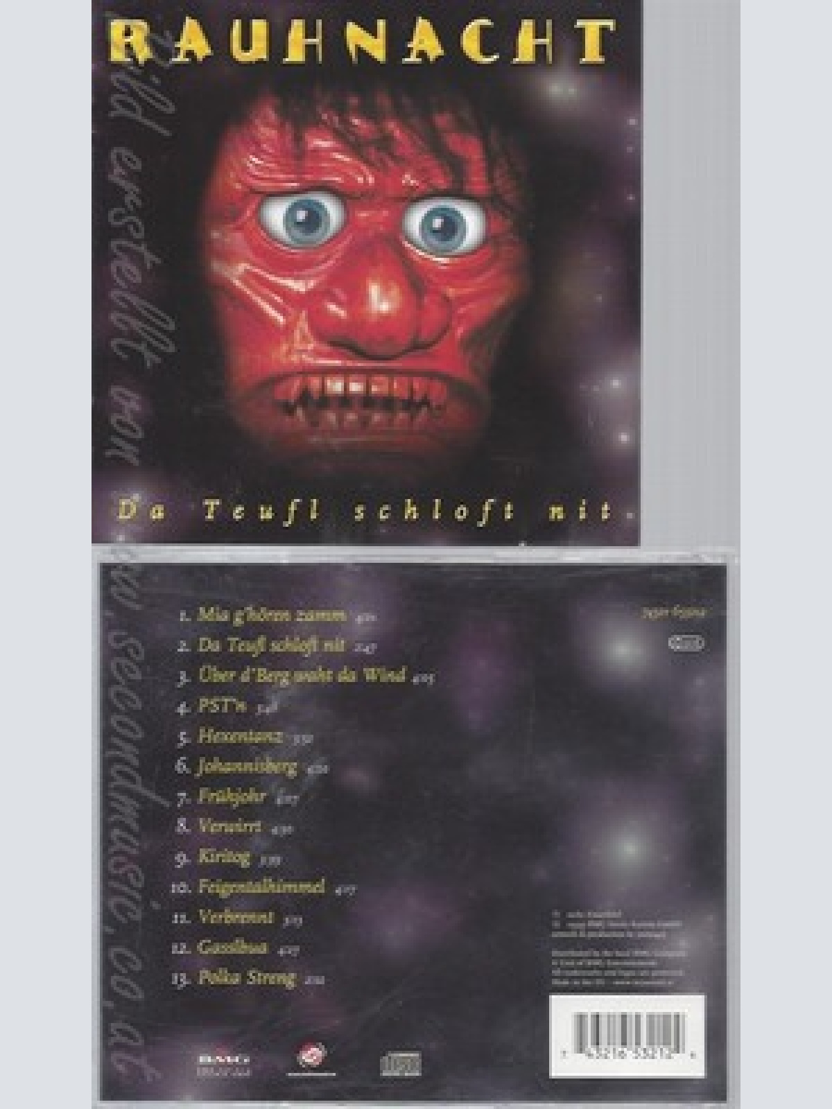 CD--RAUHNACHT -- -- DA TEUFL SCHLOFT NIT