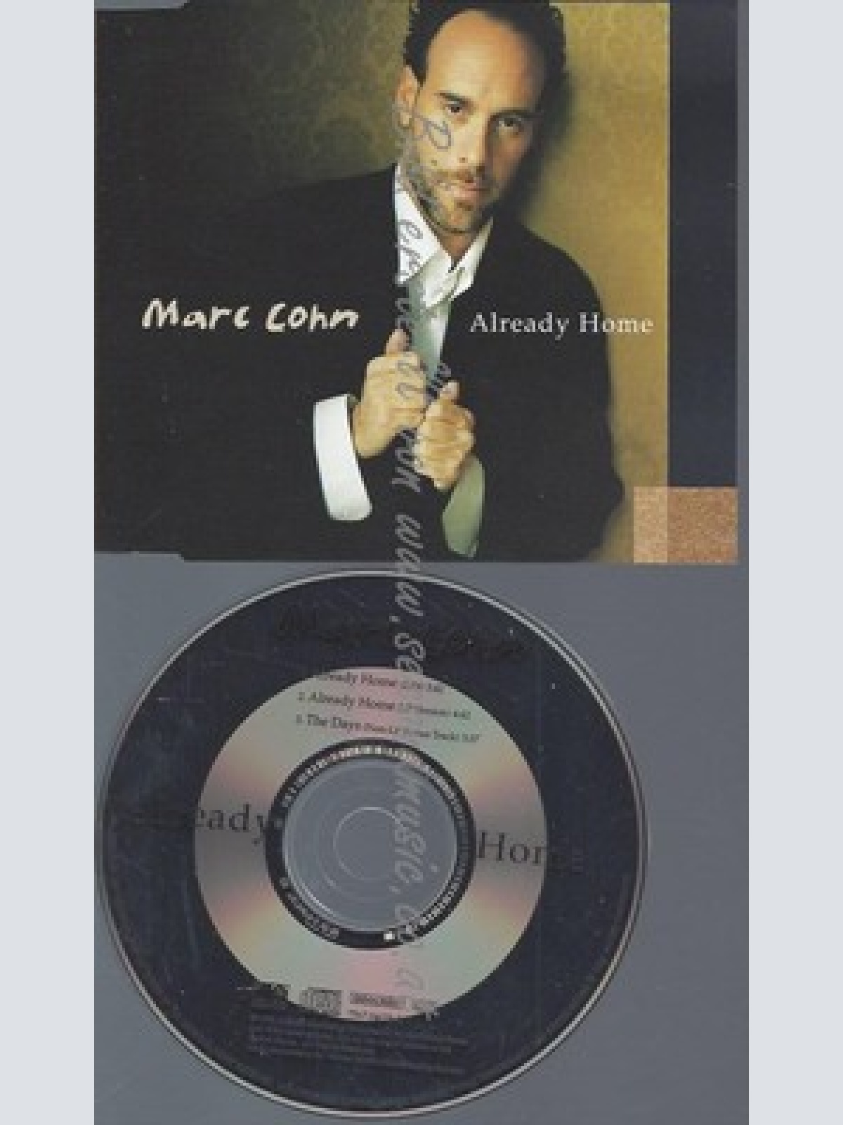 CD--MARC COHN -- - SINGLE -- ALREADY HOME