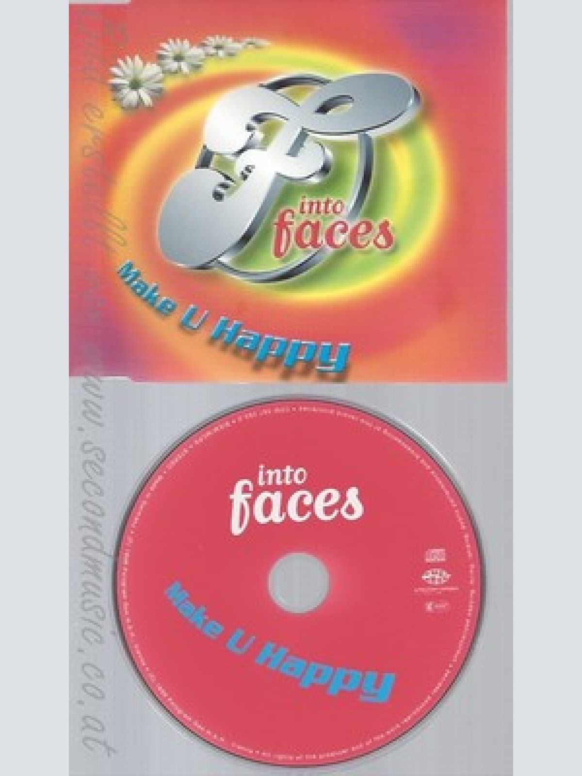 CD--INTO FACES -- - SINGLE -- MAKE U HAPPY