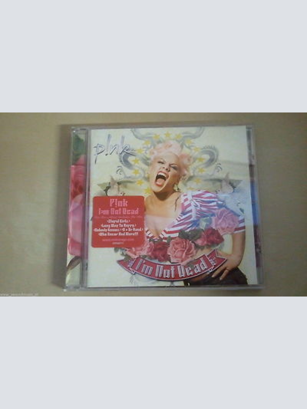 CD ---PINK--I'M NOT DEAD-----ALBUM