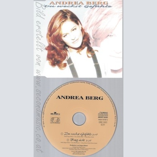 CD--ANDREA BERG -- - SINGLE -- DU WECKST GEFUEHLE