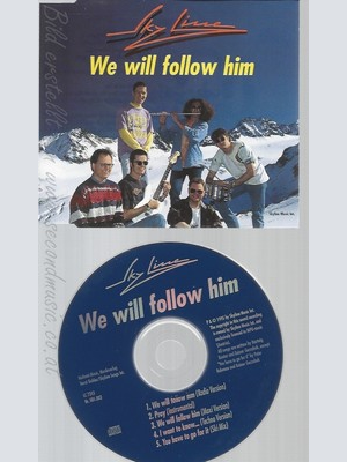 CD--SKY LINE--WE WILL FOLLOW HIM--