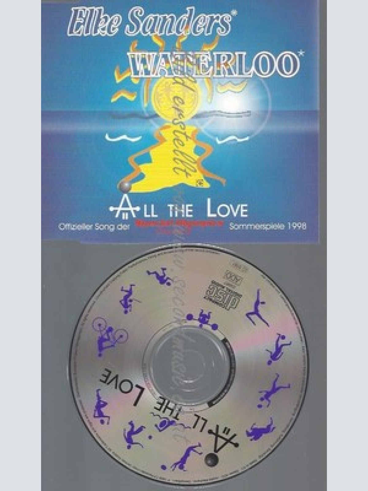 CD--WATERLOO & ELKE SANDERS -- ALL THE LOVE