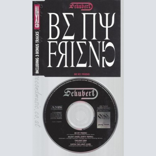 CD--SCHUBERT--BE MY FRIEND--