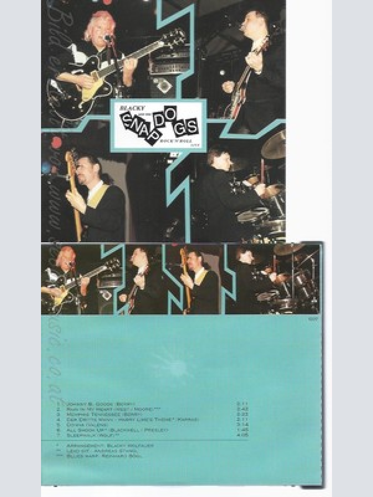 CD--BLACKY AND THE SNAP DOGS--ROCK N ROLL LIVE