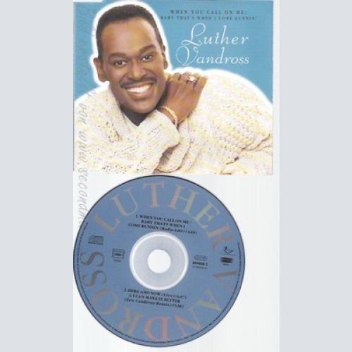 CD--LUTHER VANDROSS -- --- WHEN YOU CALL ON ME