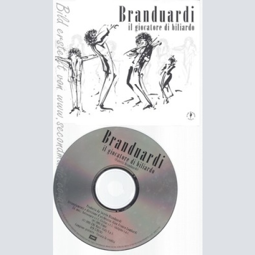 CD--BRANDUARDI--IL GIOCATORE DI BILIARDO--PROMO