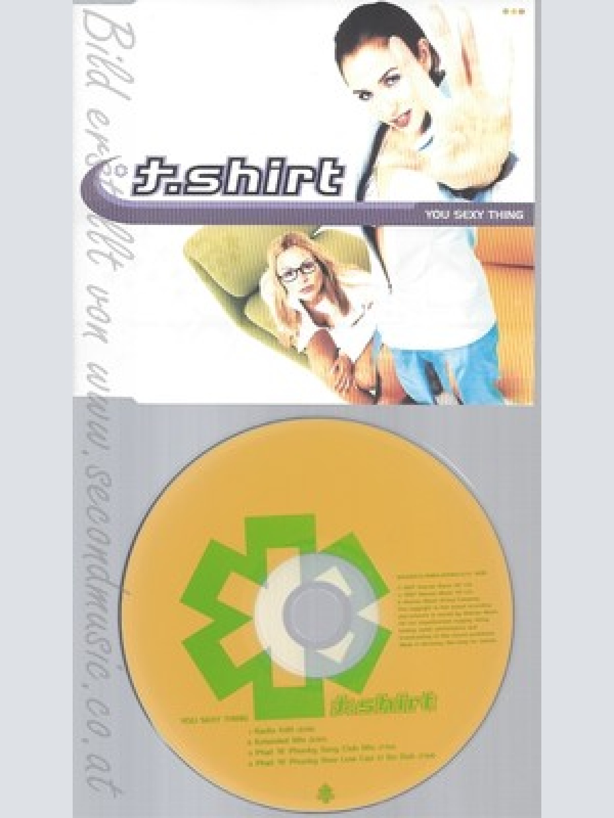 CD--T-SHIRT -- - SINGLE -- YOU SEXY THING
