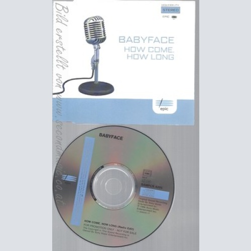 CD-BABYFACE--HOW COME HOW LONG--PROMO