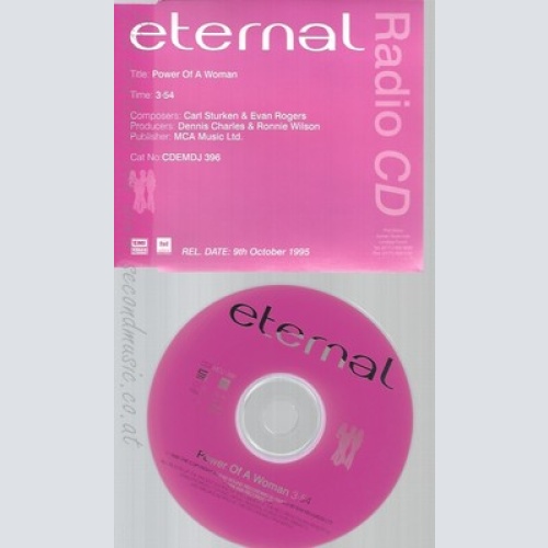 CD--ETERNAL--POWER OF LOVE --PROMO