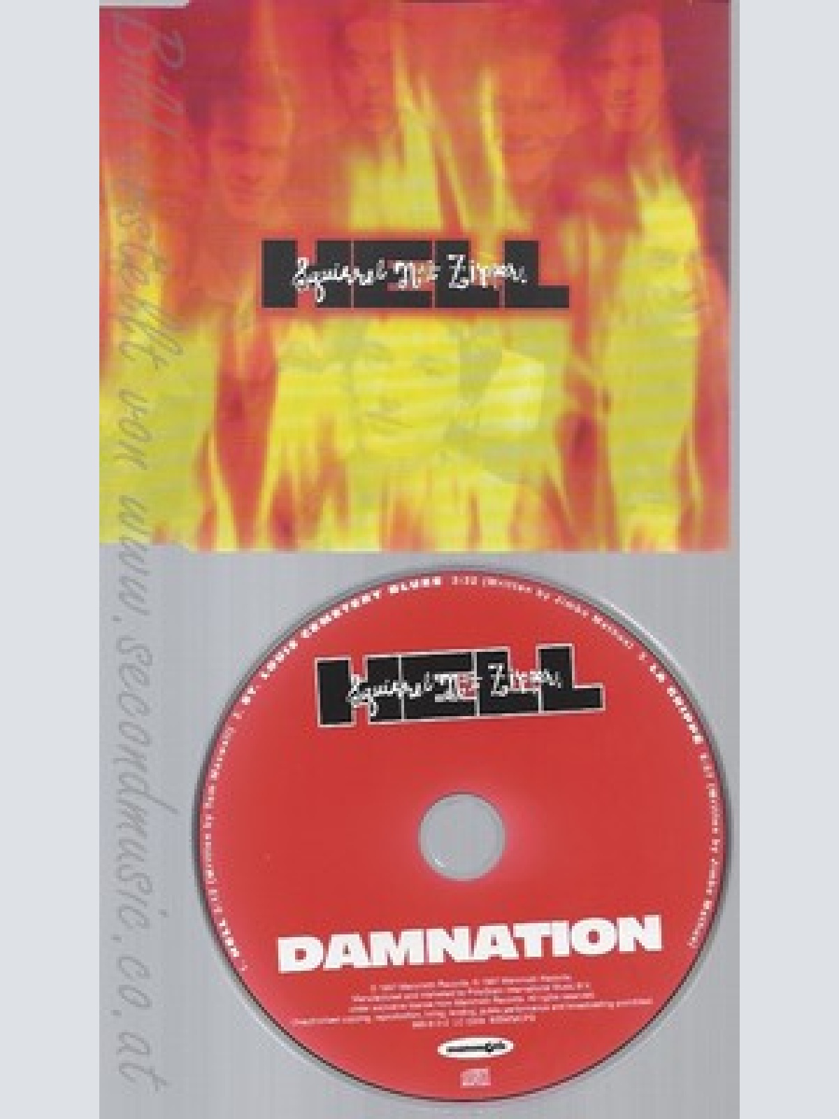 CD--SQUIRREL NUT ZIPPERS -- - SINGLE -- *HELL*