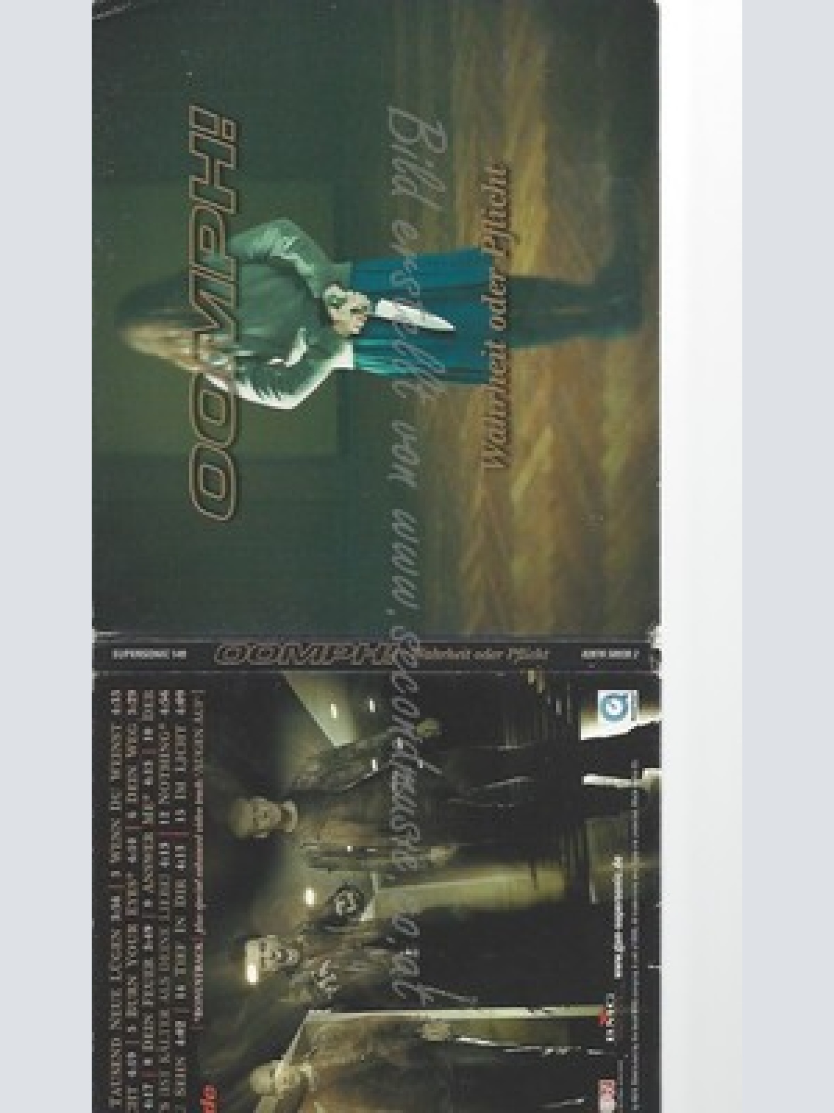 CD--OOMPH! -- -- WAHRHEIT ODER PFLICHT --