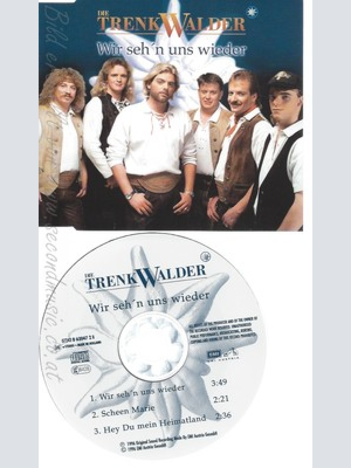CD--TRENKWALDER -- WIR SEH'N UNS WIEDER [SINGLE-CD]