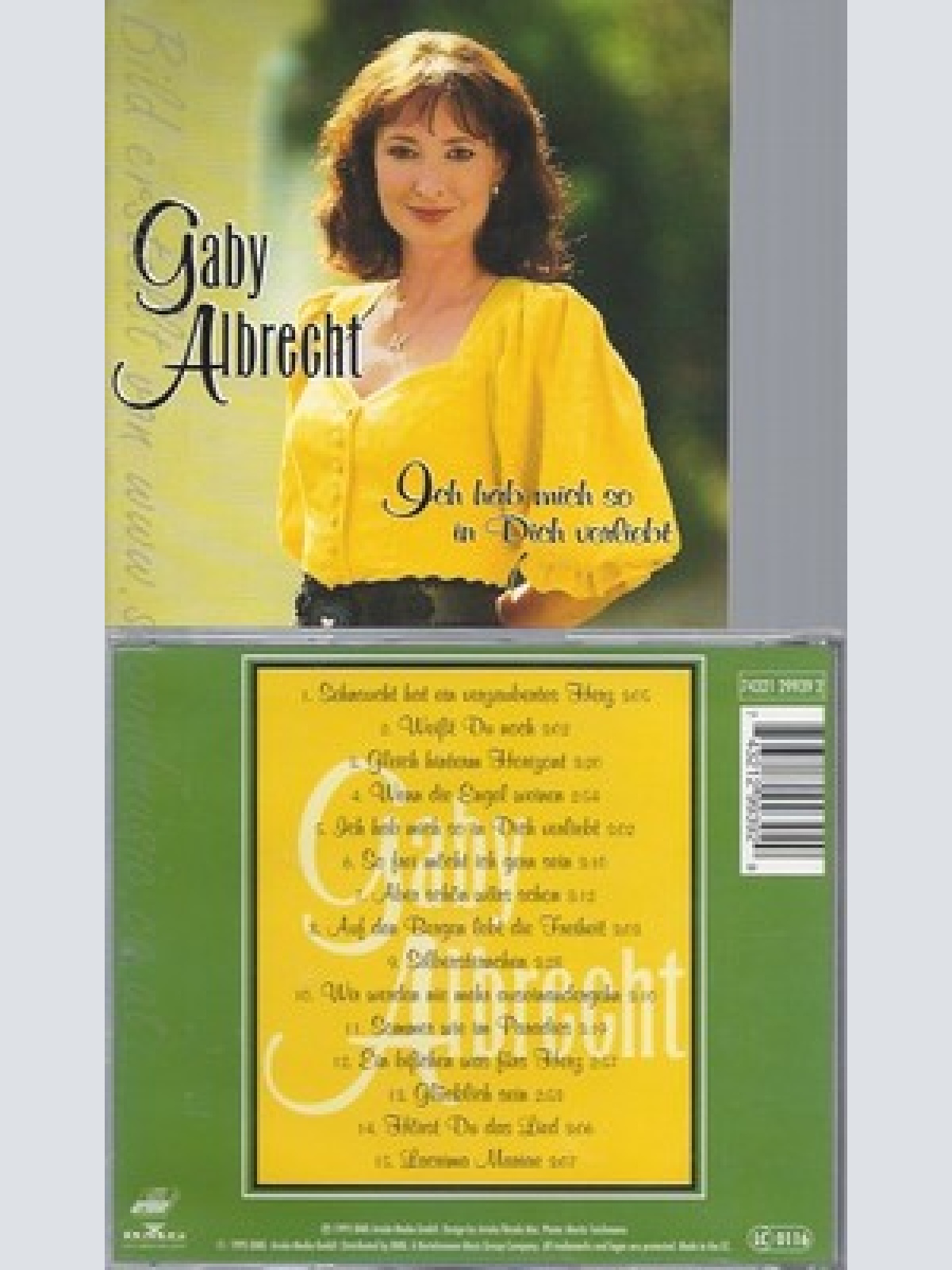 CD--GABY ALBRECHT -- -- ICH HAB MICH SO IN DICH VERLIEBT