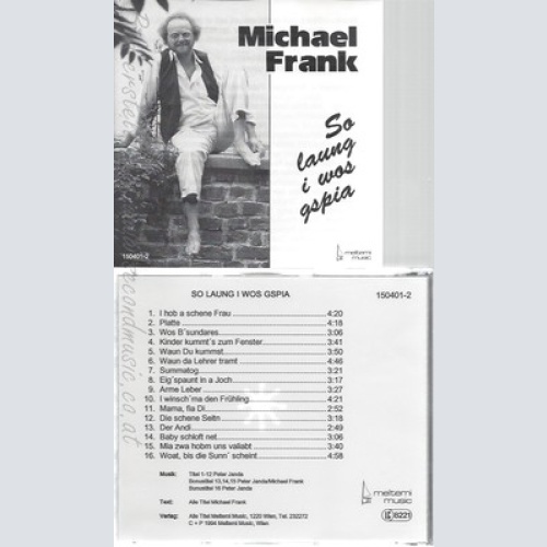 CD--MICHAEL FRANK--SO LAUNG I WOS GSPIA