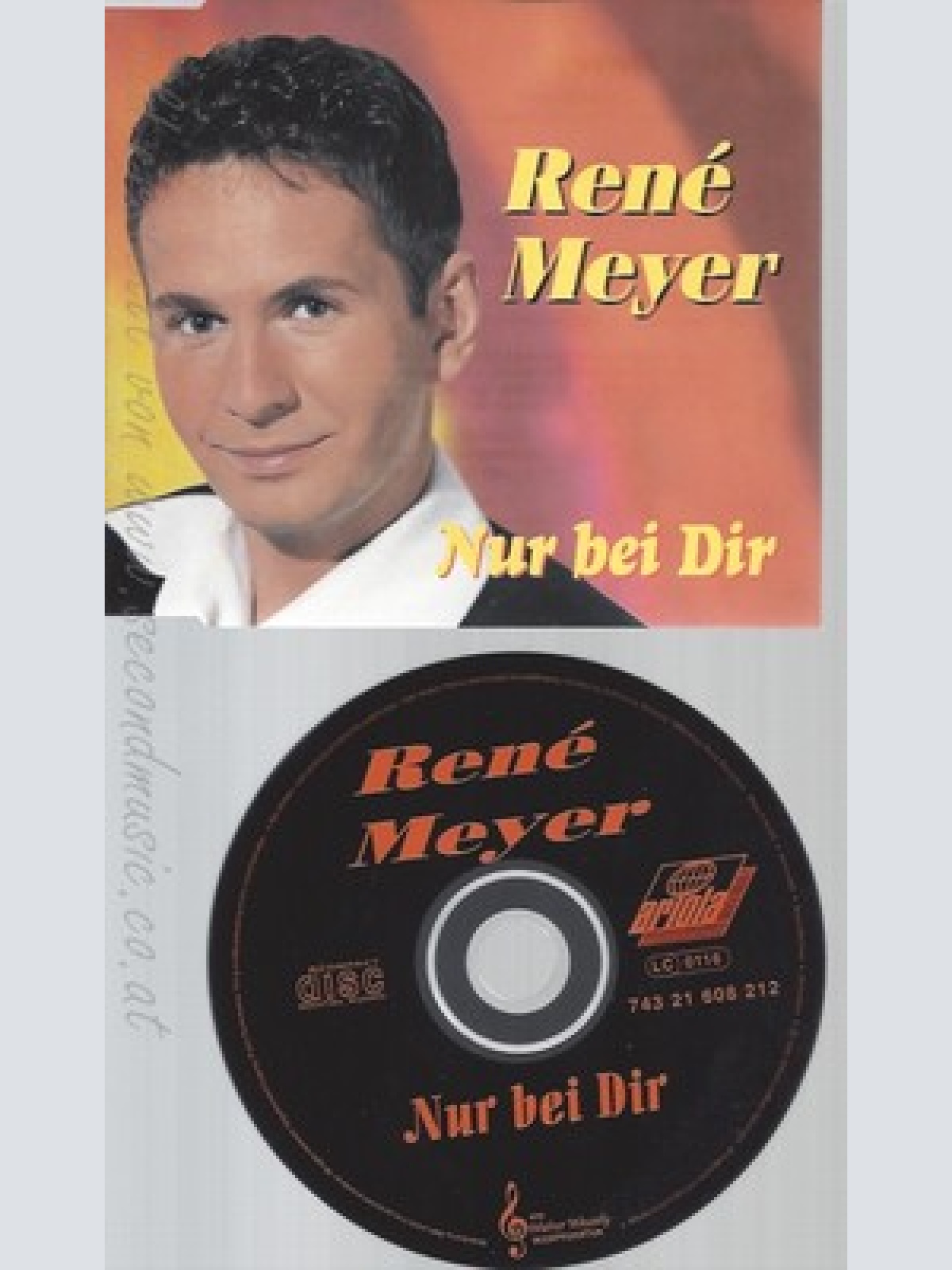 CD--RENE MEYER--NUR BEI DIR