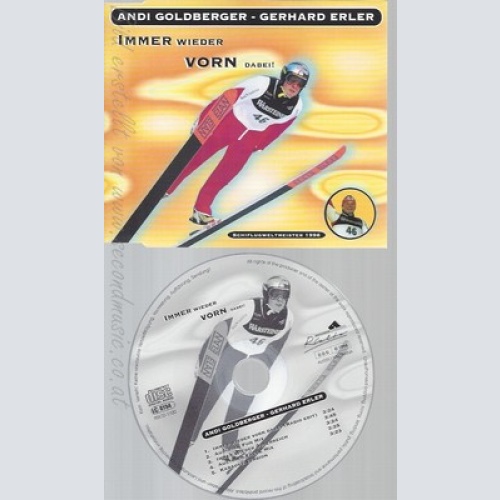 CD--ANDI GOLDBERGER--GERHARD ERLER--IMMER VORN DABEI--