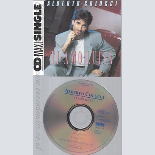 CD--ALBERTO COLUCCI - SINGLE -- TI AMO LUISA -INCL. INSTR.,   -