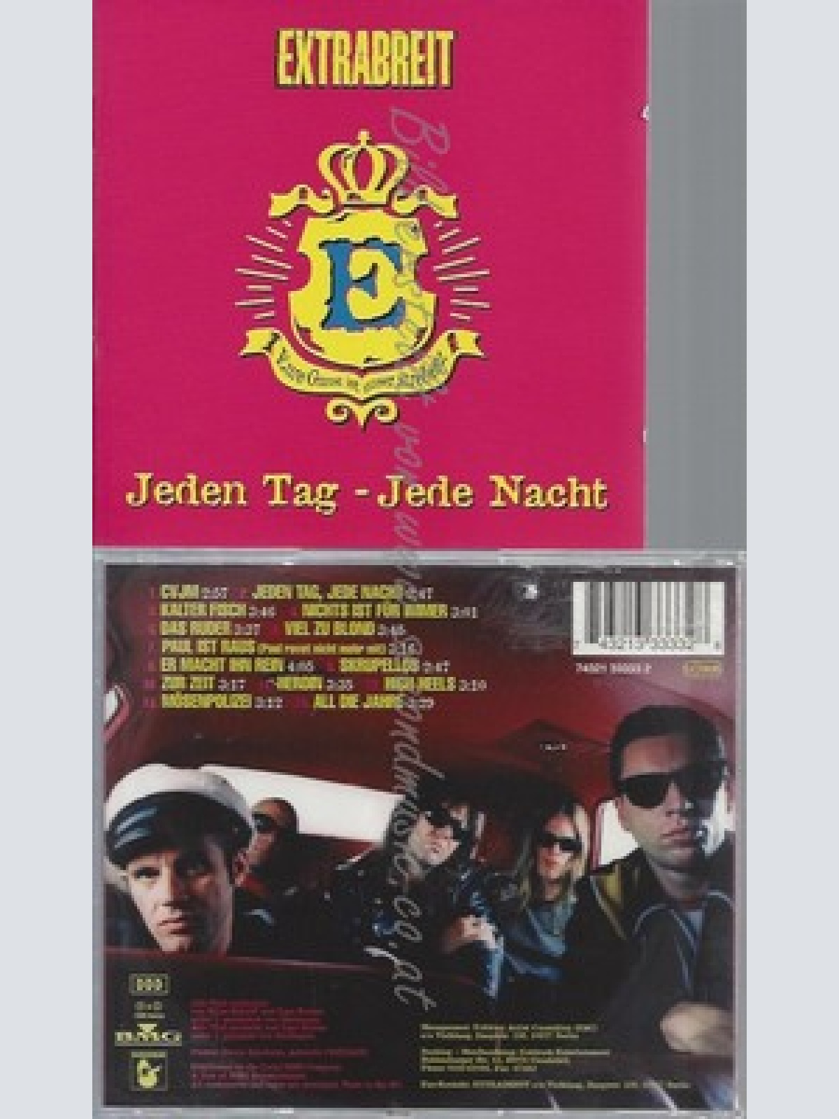 CD--EXTRABREIT -- -- JEDEN TAG,JEDE NACHT
