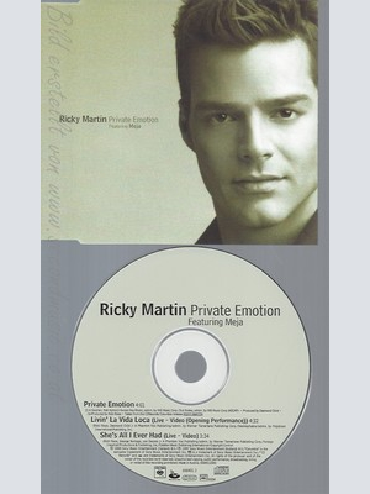 CD--RICKY MARTIN -- --- PRIVATE EMOTION