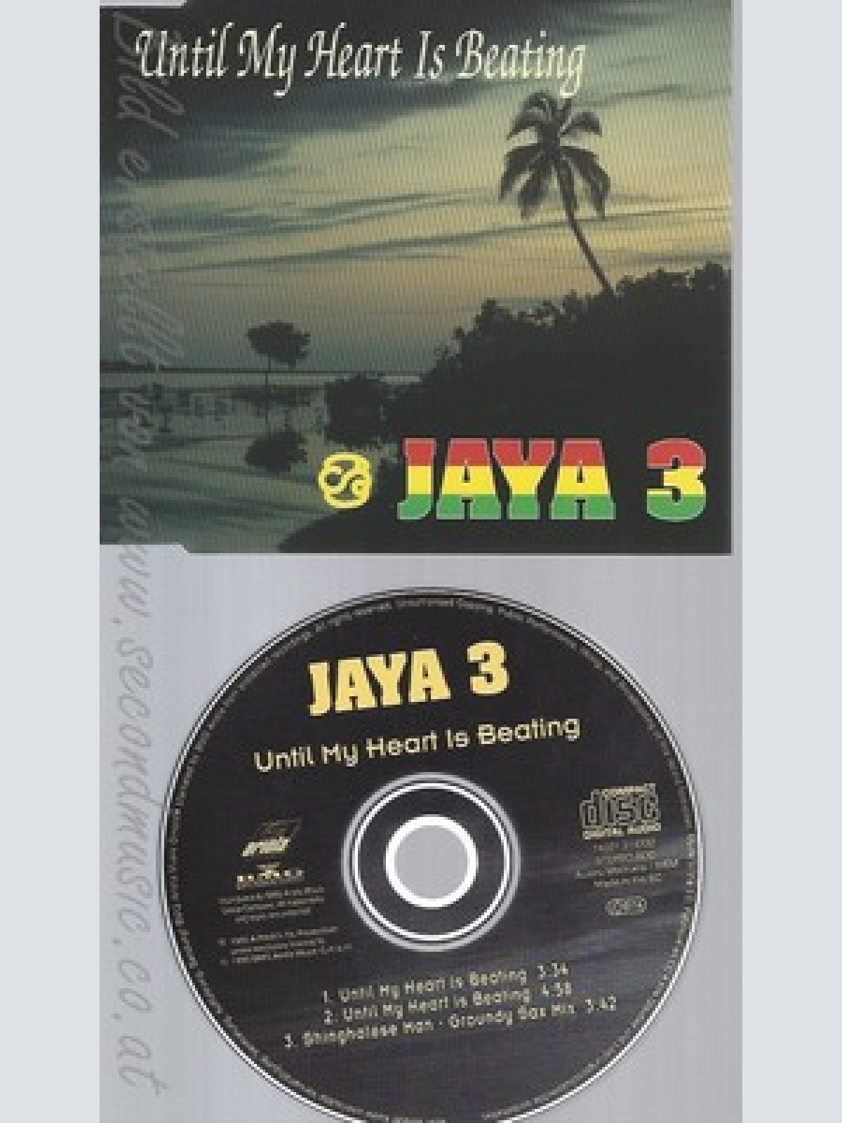 CD--JAYA 3--UNTIL MY HEART IS BEATING