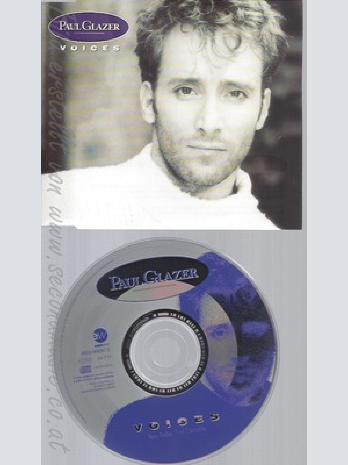 CD--PAUL GLAZER - SINGLE -- VOICES