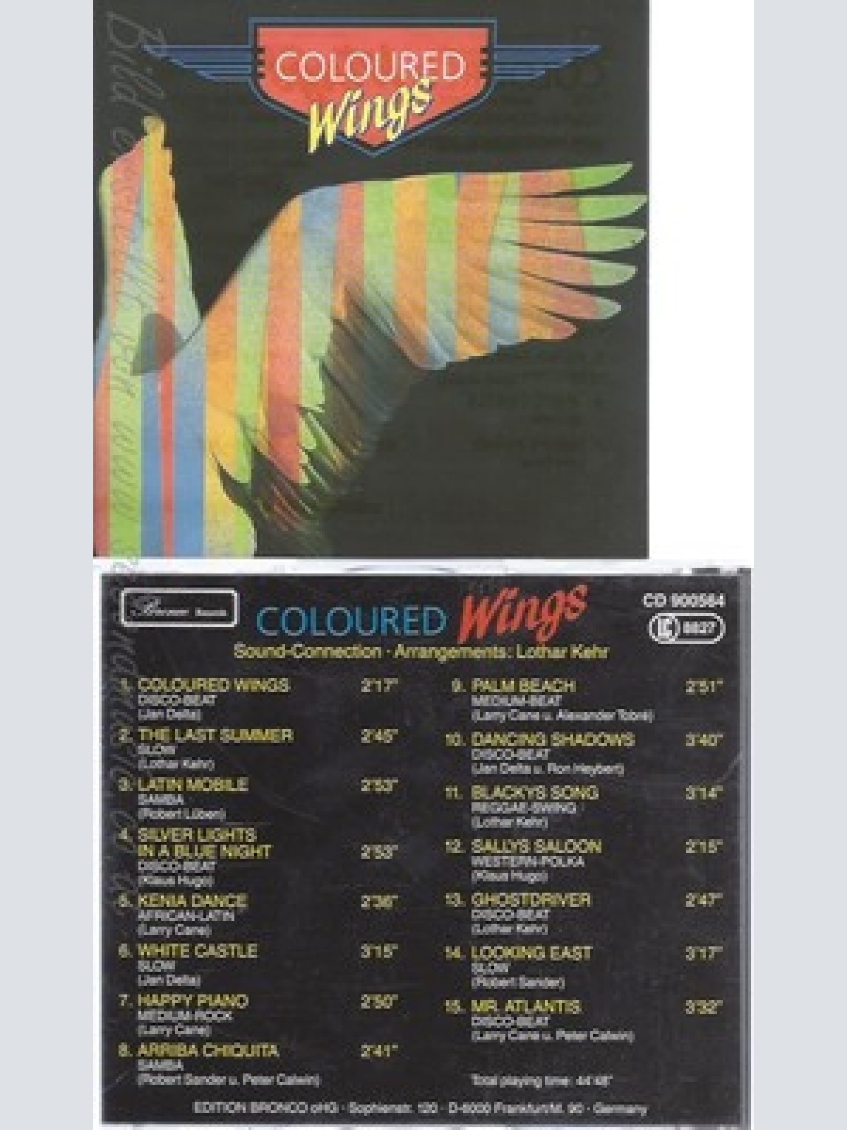 CD--COLOURED WINGS--SOUNDCONNECTION