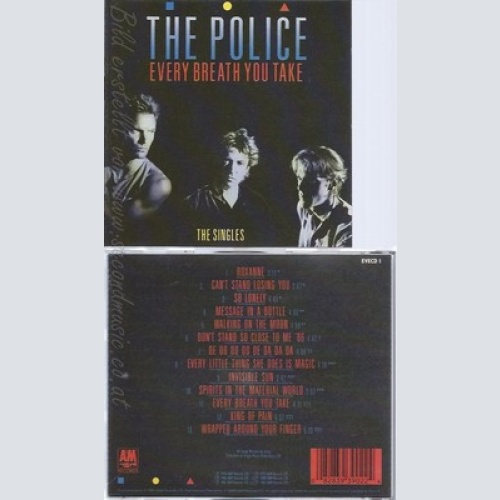 CD--THE POLICE -- --- EVERY BREATH YOU TAKE--THE SINGLES