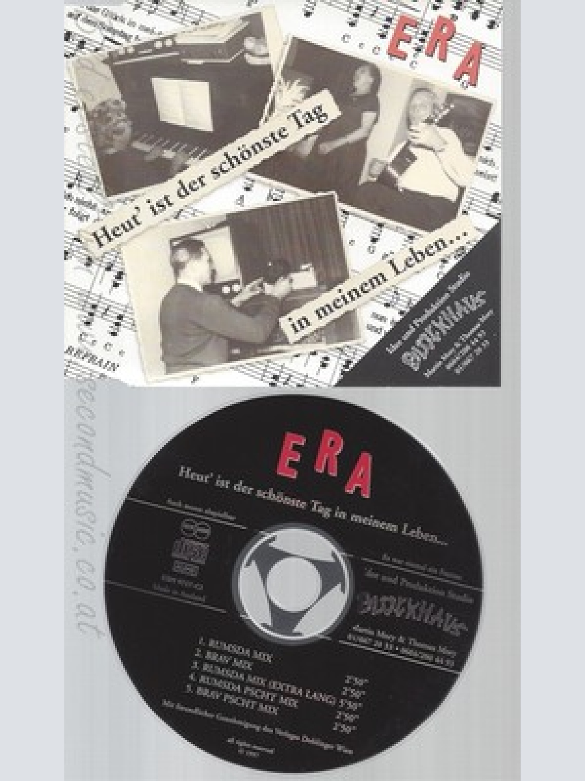 CD--ERA--HEUT IST DER SCHÖNSTE TAG IN MEINEM LEBEN