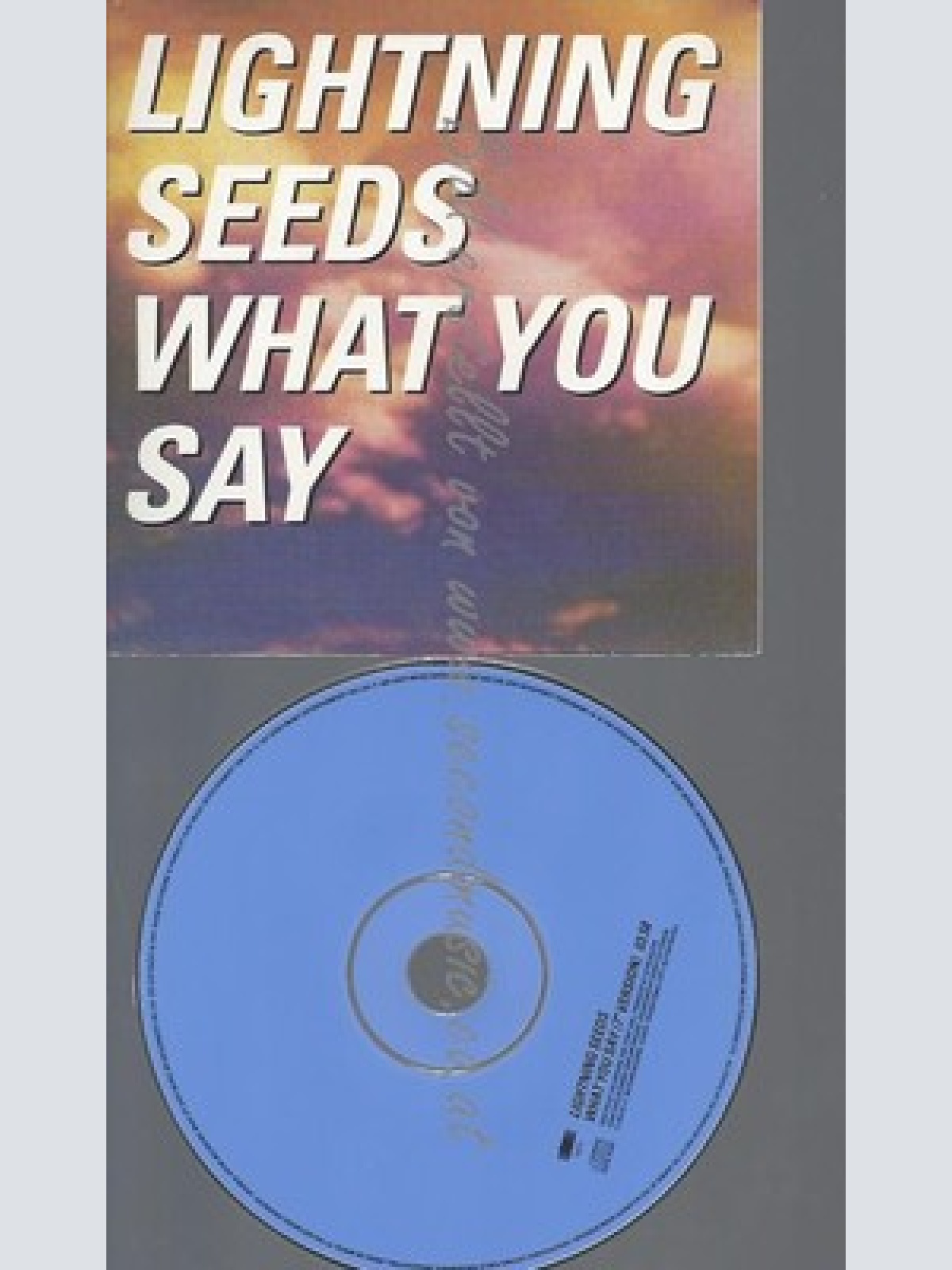 CD--PROMO--LIGHTNING SEEDS--WHAT YOU SAY