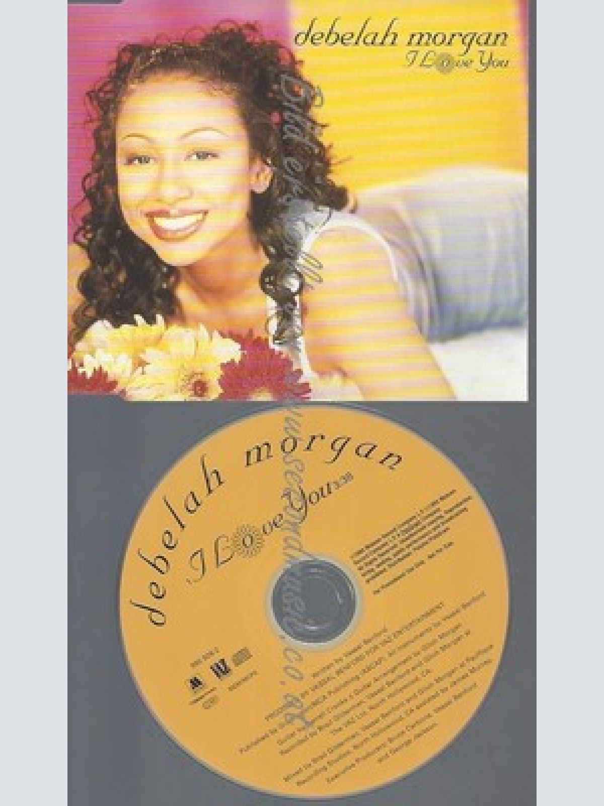 CD--PROMO--DEBELAH MORGAN--I LOVE YOU