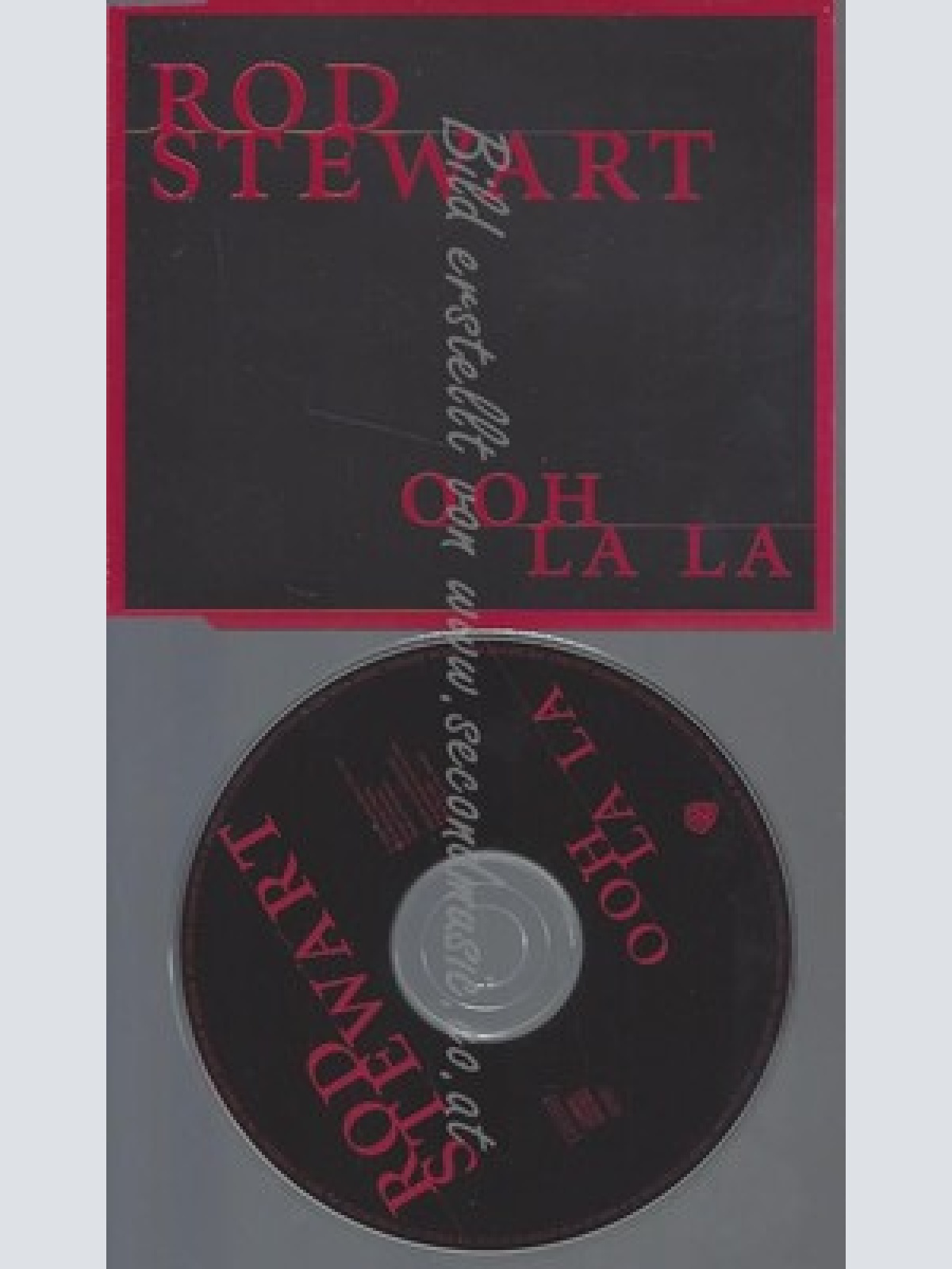 CD--PROMO--ROD STEWART--OH LA LA