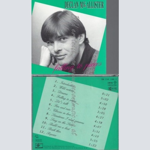CD--DECLAN MC ALLISTER--FALLING TO PIECES--