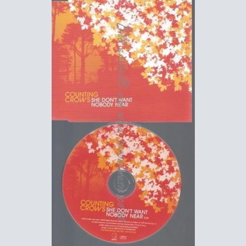 CD--PROMO--COUNTING CROWS--SHE DON'T WANT NOBODY NEAR