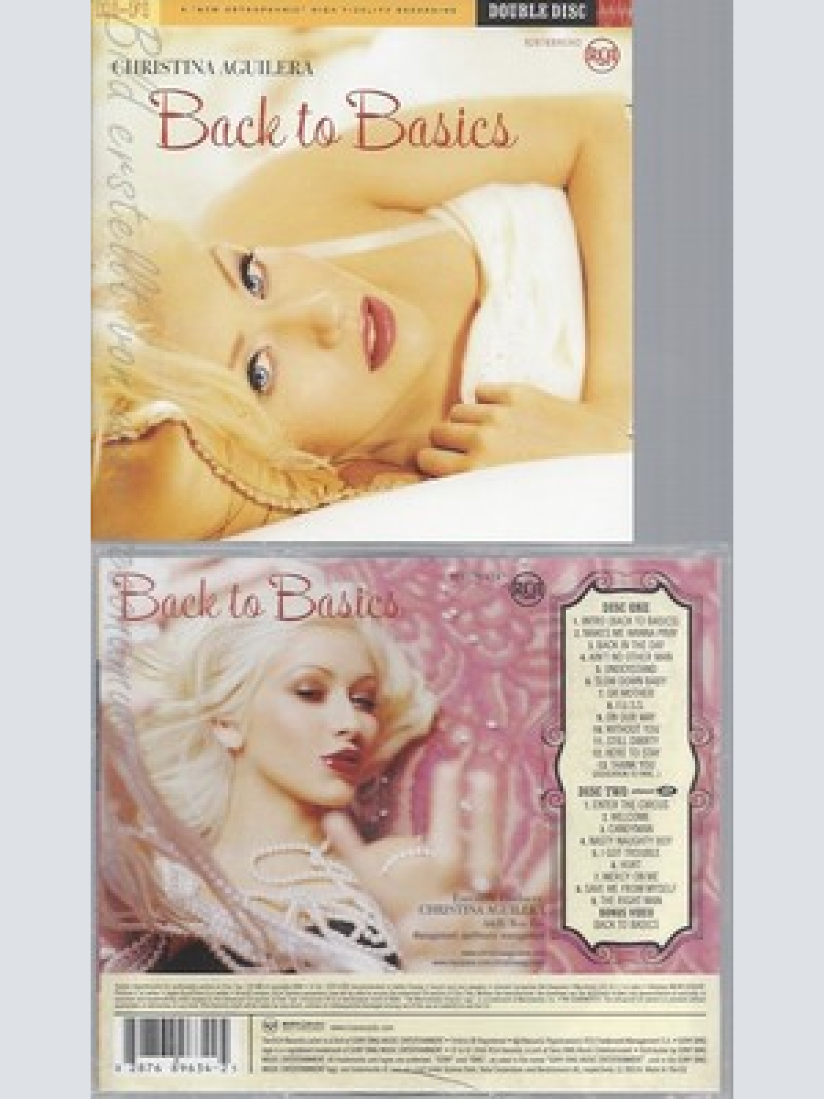 CD--CHRISTINA AGUILERA -- --2CD -- BACK TO BASICS