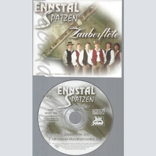 CD--ENNSTAL SPATZEN -1998- - SINGLE -- ZAUBERFLOETE