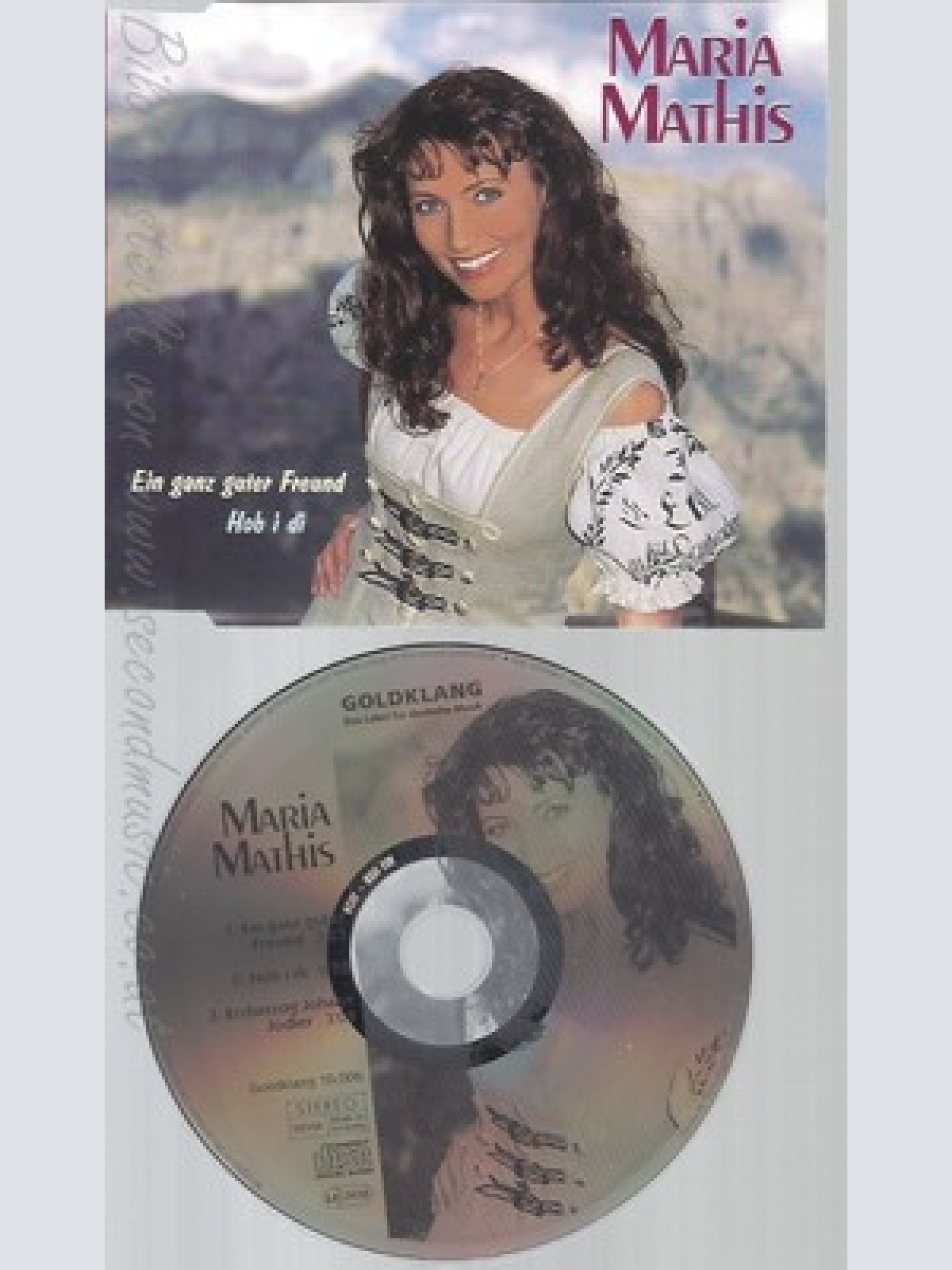 CD--MARIA MATHIS--EIN GANZ GUTER FREUND--
