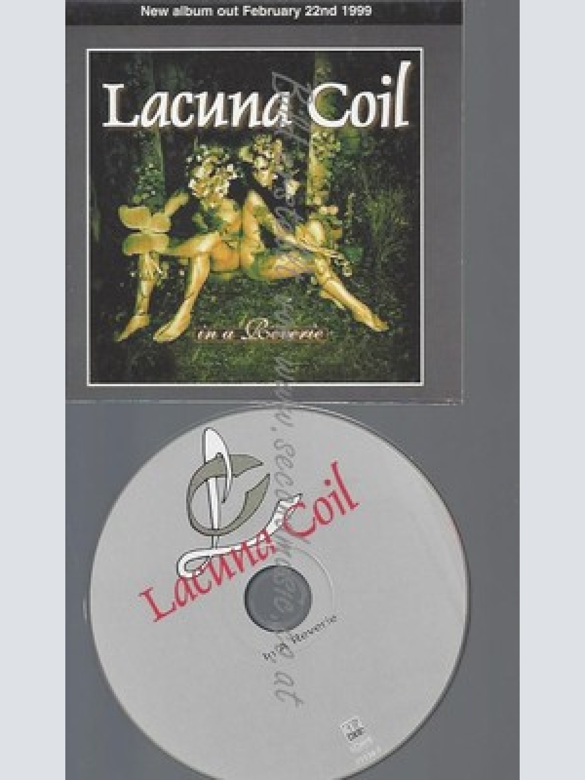CD--PROMO--LACUNA COIL--IN A REVERVIE--9 TRACKS