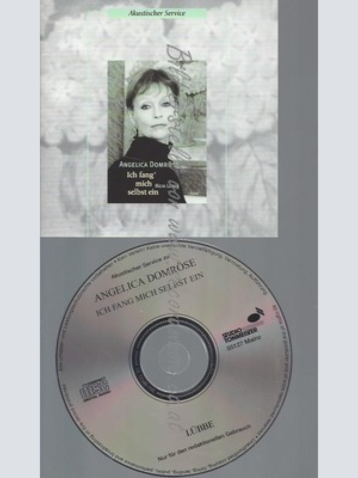 CD--PROMO--ANGELIKA DOMRÖSE--ICH FANG MICH SELBST EIN