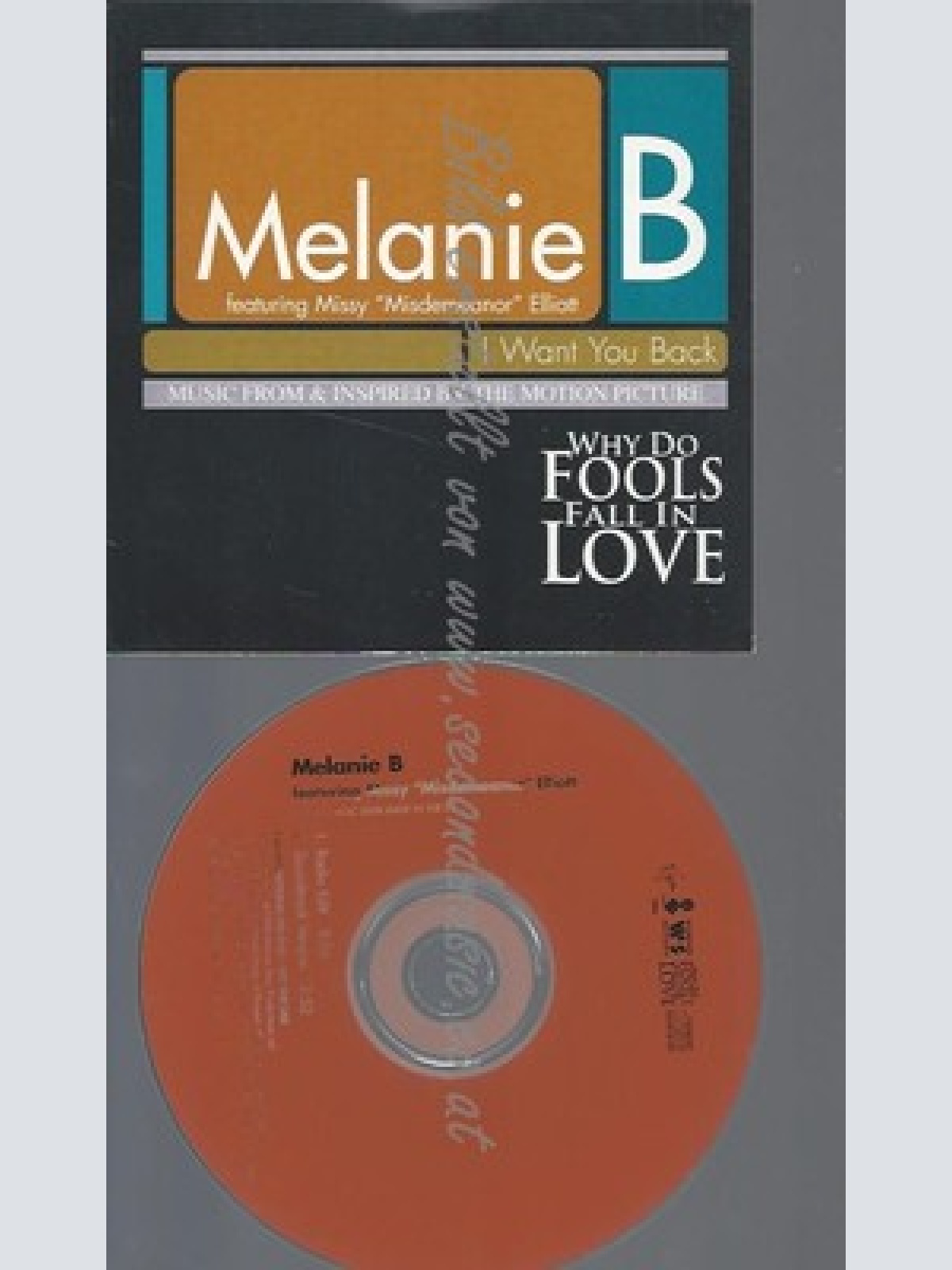 CD--PROMO--MELANIE B--I WANT YOU BACK