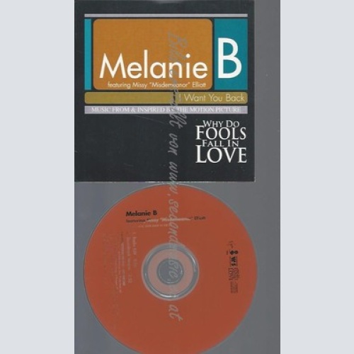 CD--PROMO--MELANIE B--I WANT YOU BACK