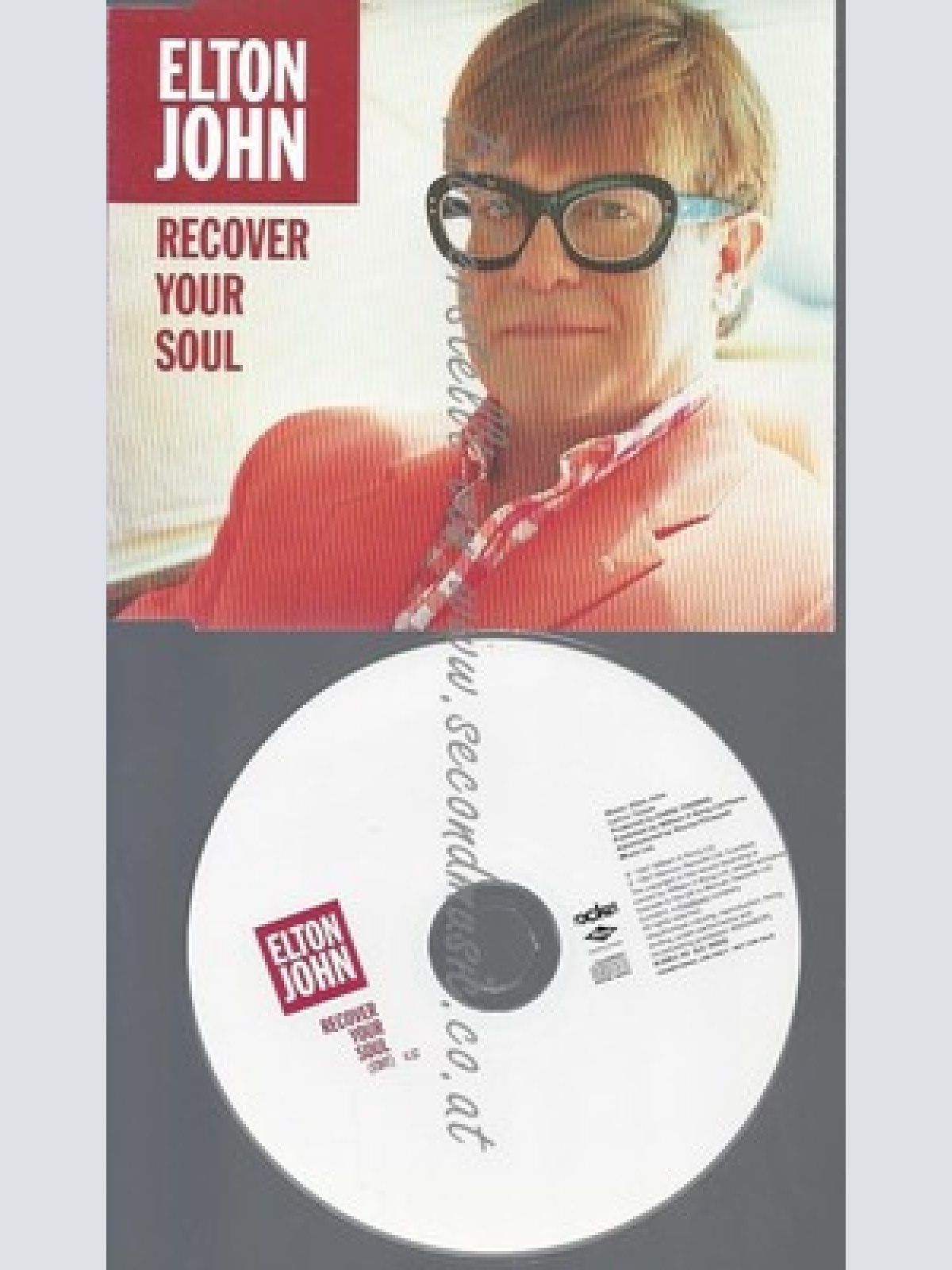 CD--PROMO--ELTON JOHN--RECOVER YOUR SOUL