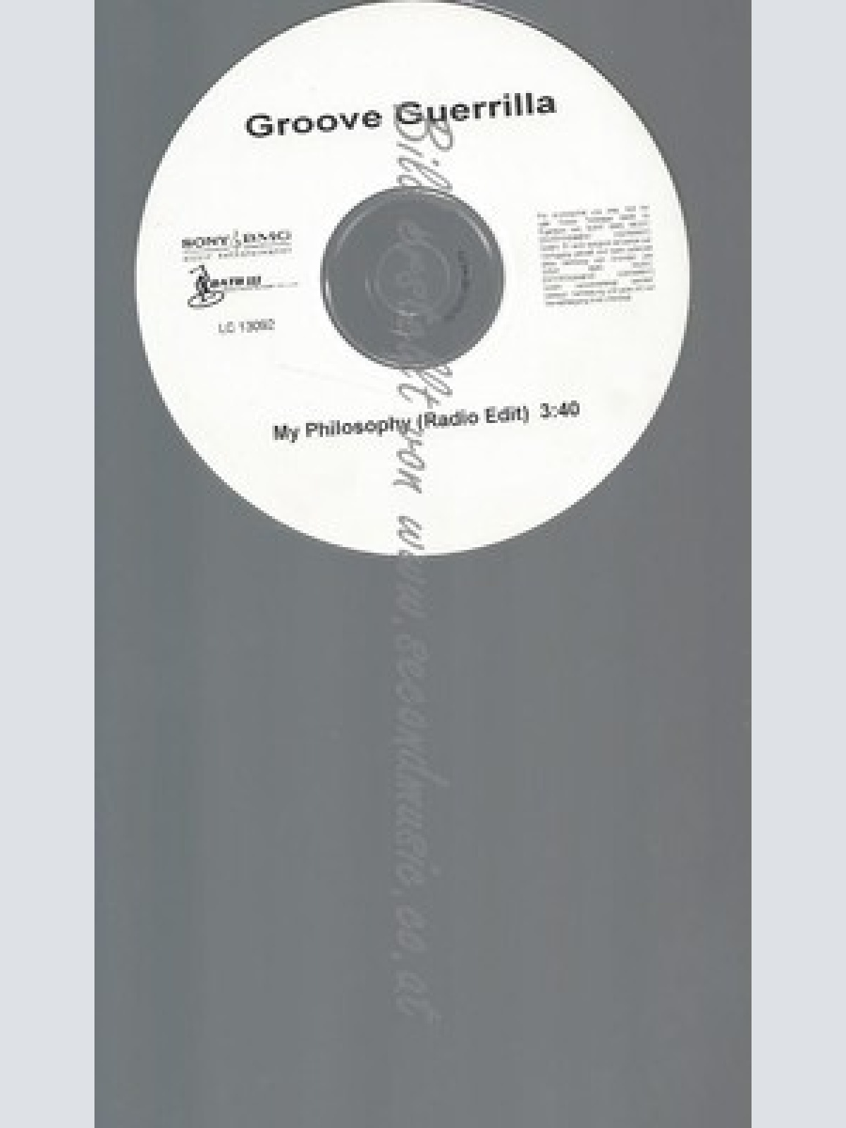 CD--PROMO--GROOVE GUERILLA--MY PHILOSOPHY