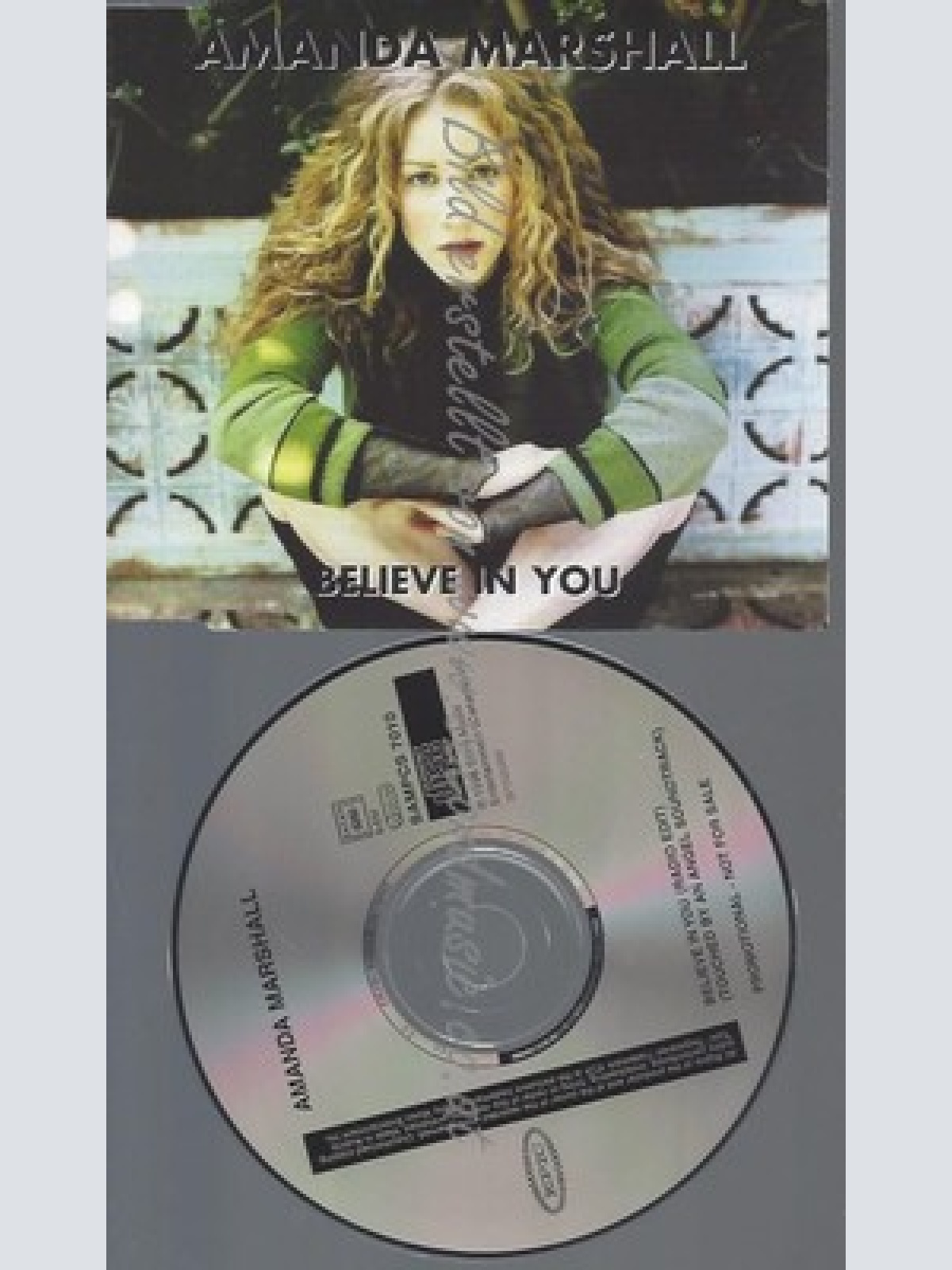 CD--PROMO--AMANDA MARSHALL--BELIEVE IN YOU--
