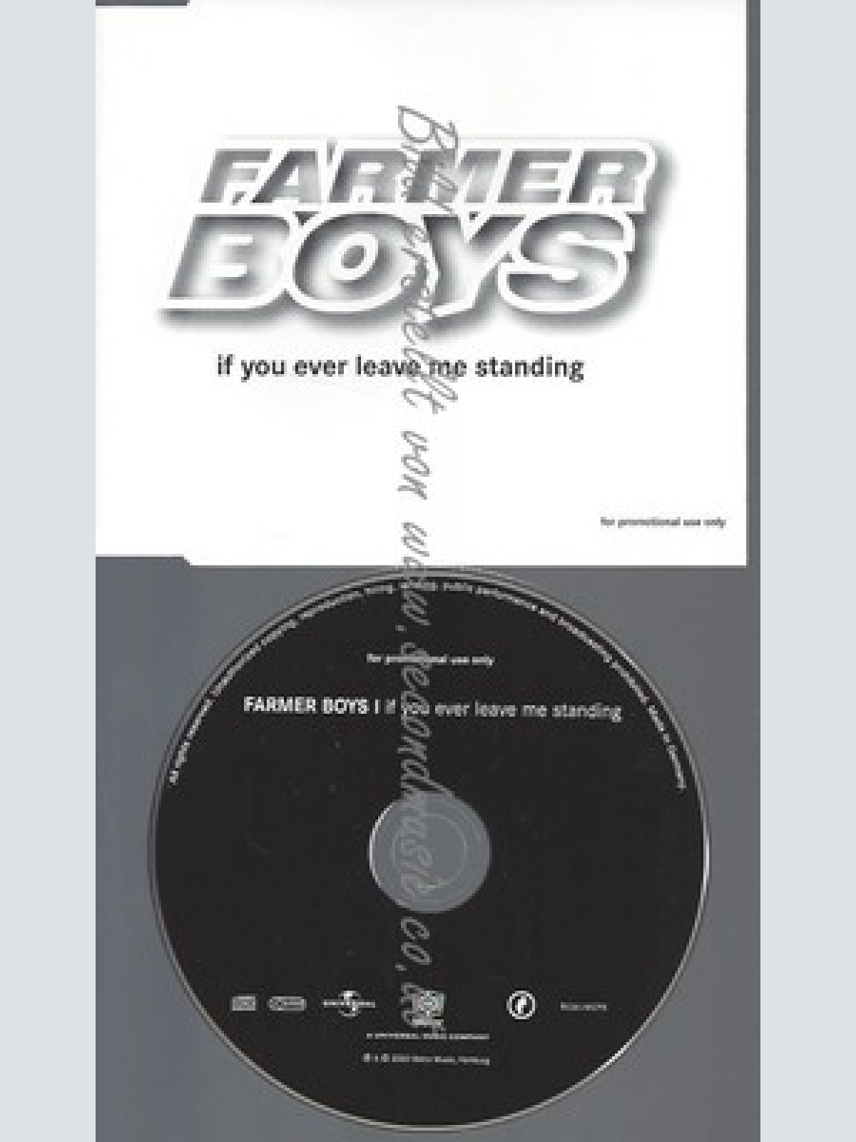 CD--PROMO--FARMER BOYS--IF YOU EVER LEAVE ME STANDING--1 TRACK