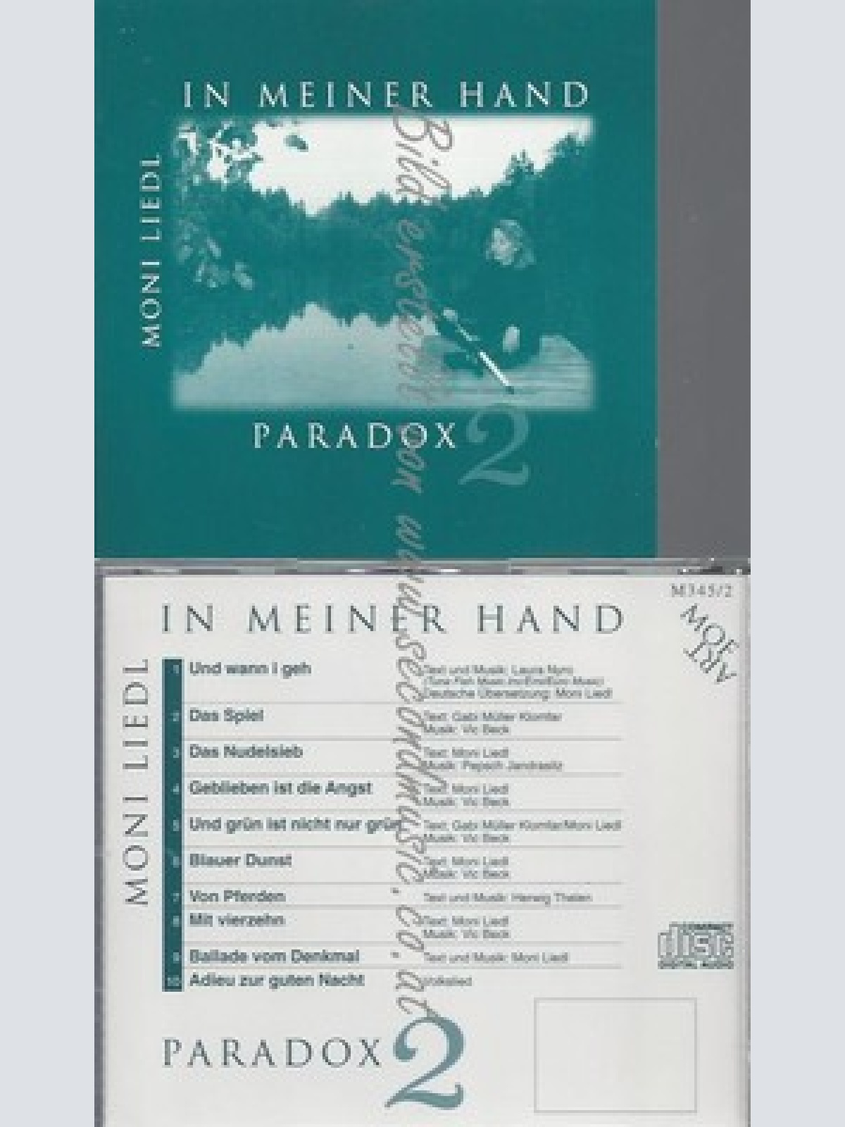 CD--MONI LIEDL--IN MEINER HAND--