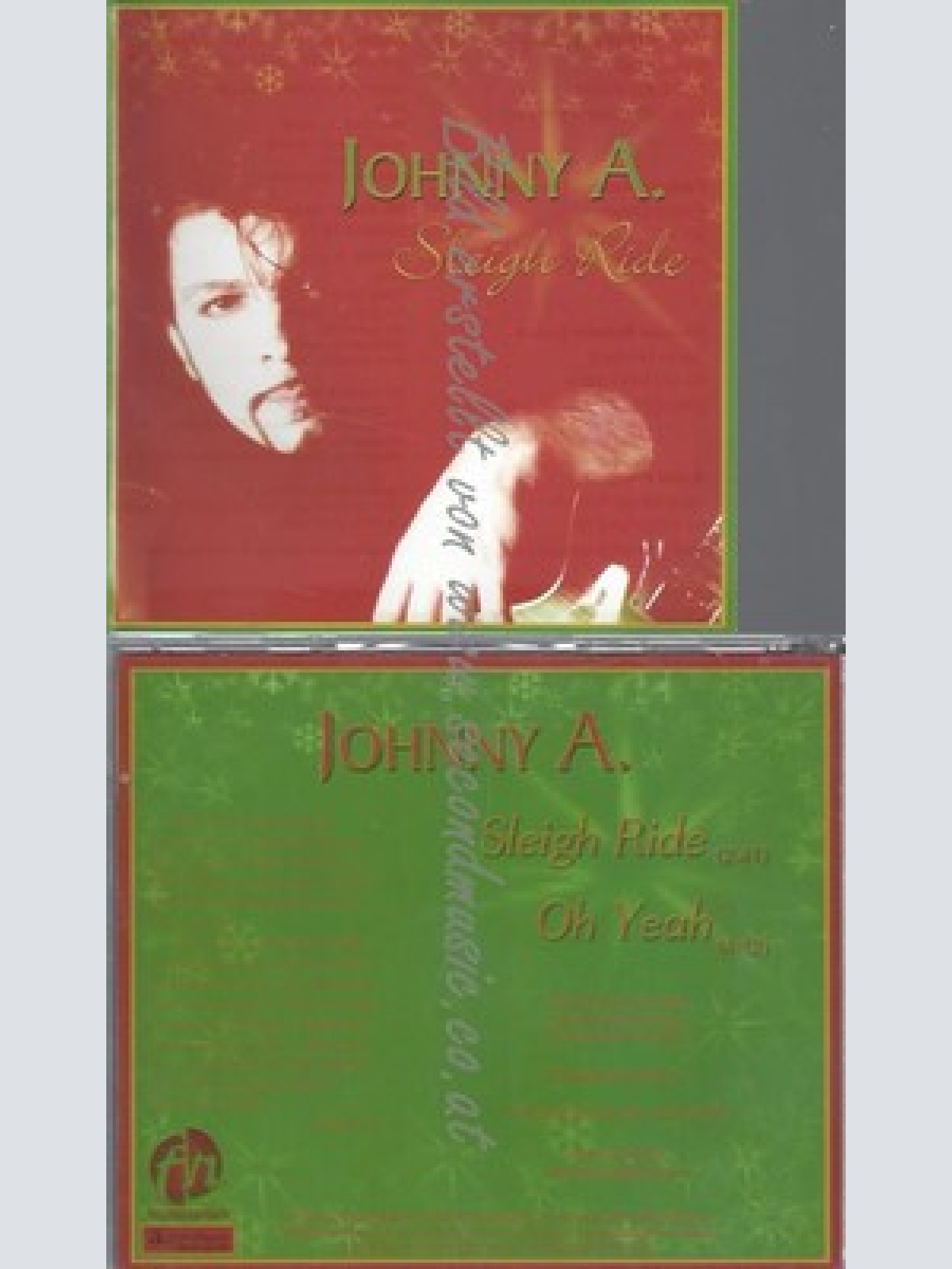 CD--PROMO--JOHNNY A--SLEIGH RIDE